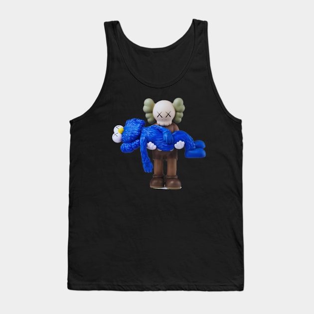 Kaws Bintang 4 Tank Top by Vidi MusiCartoon